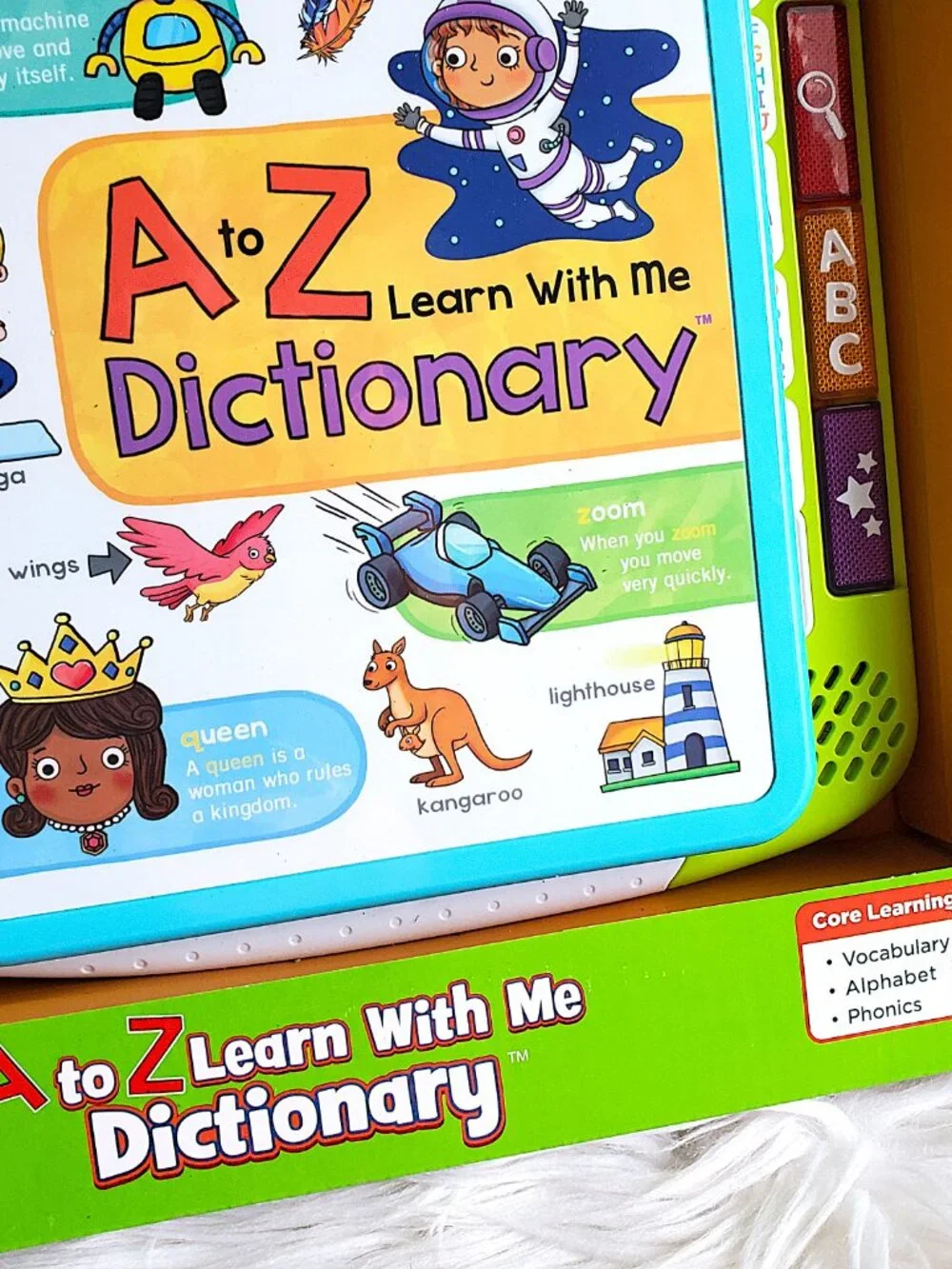 LeapFrog A to Z Learn with Me Interactive Music Dictionary